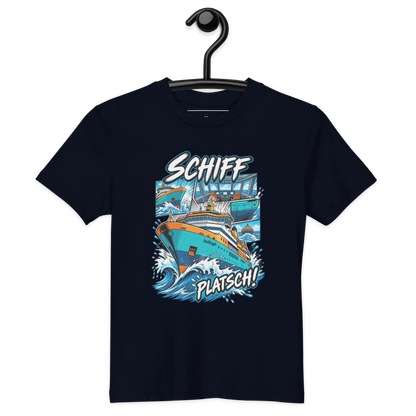 Schiff - Kinder T-Shirt aus Bio Baumwolle