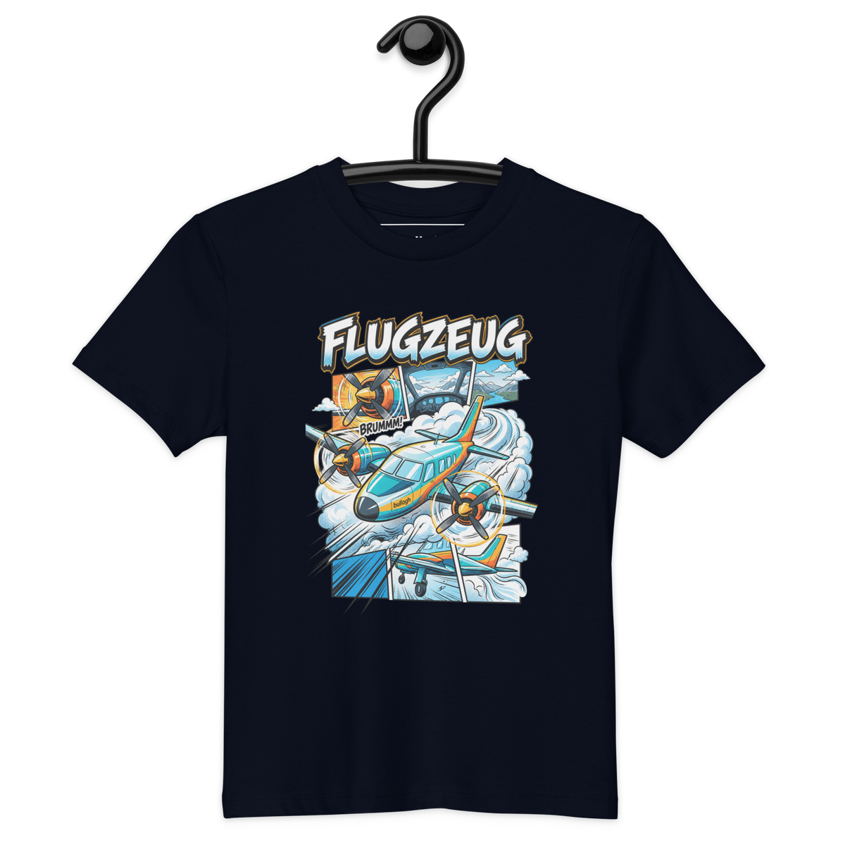 Hubschrauber - Kinder T-Shirts aus Bio Baumwolle