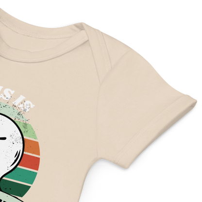 This is Boo Sheet - Baby Body aus Bio Baumwolle