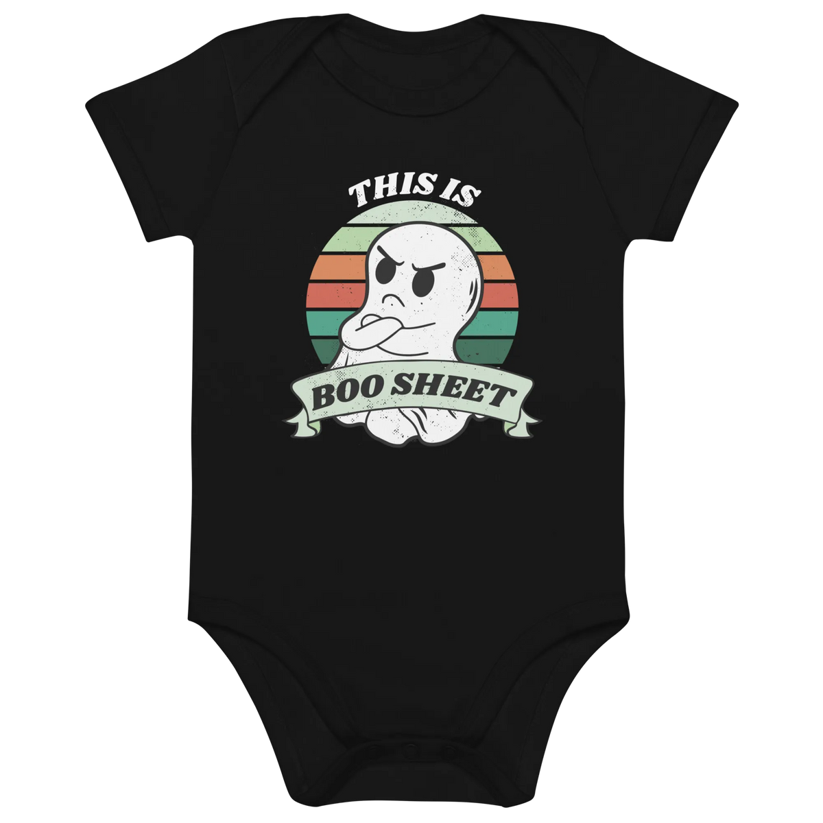 This is Boo Sheet - Baby Body aus Bio Baumwolle