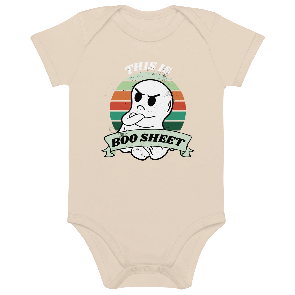 This is Boo Sheet - Baby Body aus Bio Baumwolle