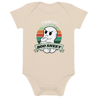 This is Boo Sheet - Baby Body aus Bio Baumwolle