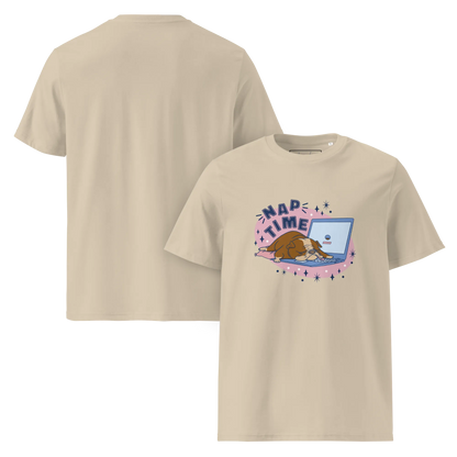 Cozy Bulldog – Nap Time Bio-Schlafshirt für Hundeliebhaber