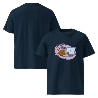 Cozy Bulldog – Nap Time Bio-Schlafshirt für Hundeliebhaber