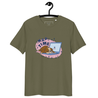 Cozy Bulldog – Nap Time Bio-Schlafshirt für Hundeliebhaber