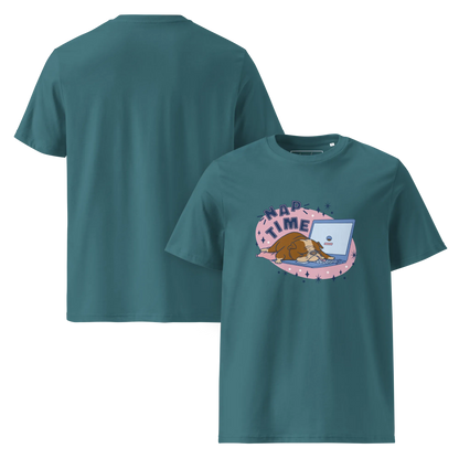 Cozy Bulldog – Nap Time Bio-Schlafshirt für Hundeliebhaber