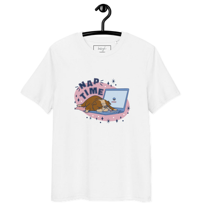 Cozy Bulldog – Nap Time Bio-Schlafshirt für Hundeliebhaber