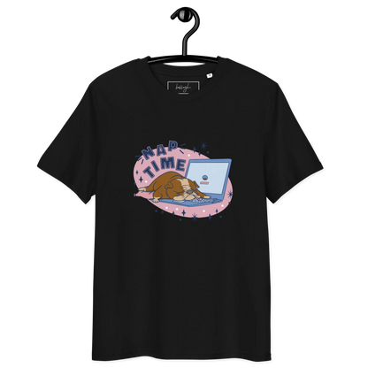 Cozy Bulldog – Nap Time Bio-Schlafshirt für Hundeliebhaber
