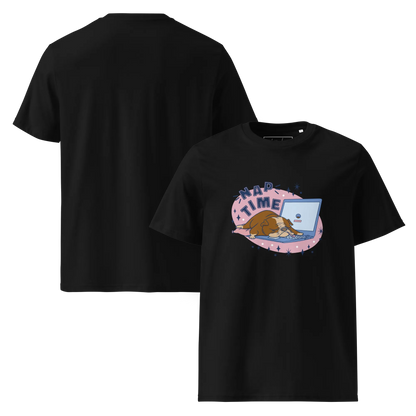 Cozy Bulldog – Nap Time Bio-Schlafshirt für Hundeliebhaber