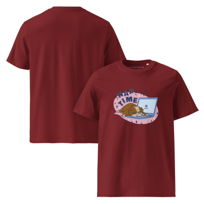 Cozy Bulldog – Nap Time Bio-Schlafshirt für Hundeliebhaber