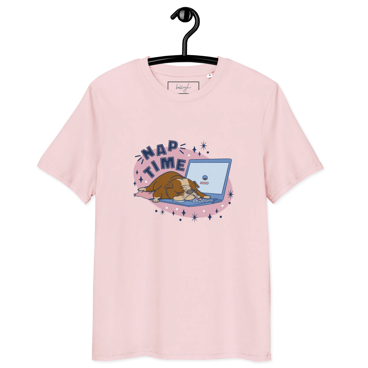 Cozy Bulldog – Nap Time Bio-Schlafshirt für Hundeliebhaber