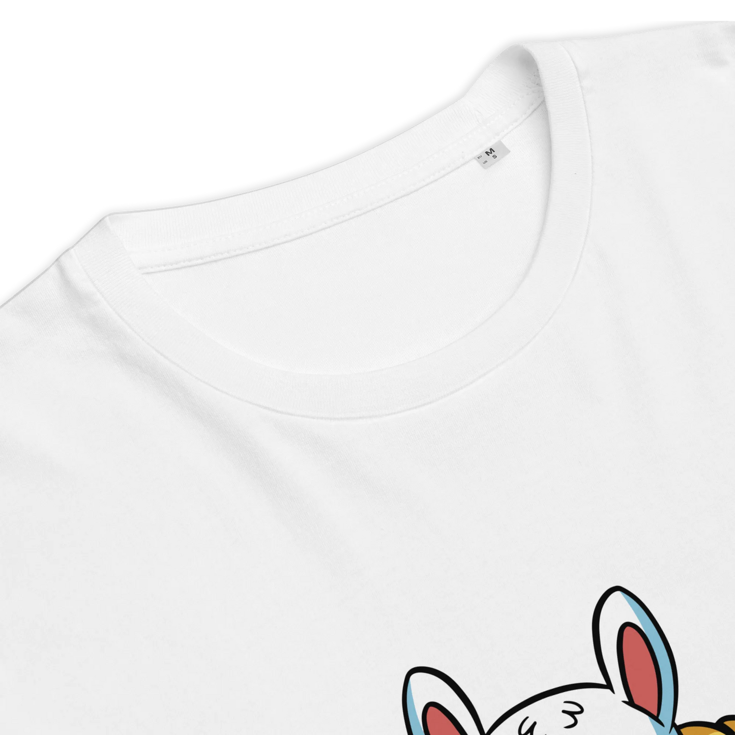 Gemütliches Bio-Baumwolle Schlafshirt mit Hasen Design – Offizielles T-Shirt für Entspannte Nächte