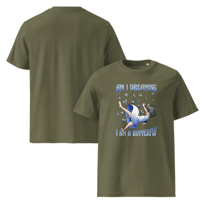 Butterfly Dreams – Bio-Schlafshirt mit Schmetterling-Design
