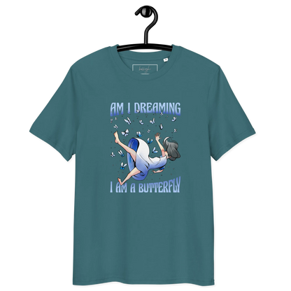 Butterfly Dreams – Bio-Schlafshirt mit Schmetterling-Design