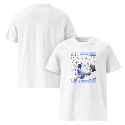 Butterfly Dreams – Bio-Schlafshirt mit Schmetterling-Design