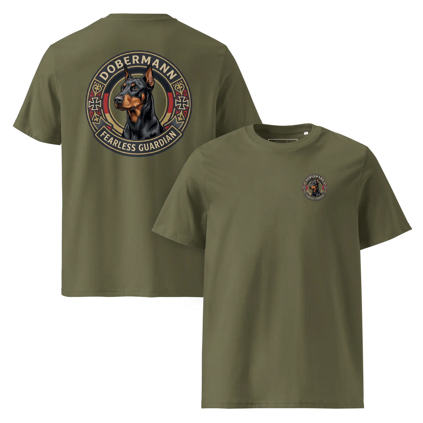 Dobermann Bio-T-Shirt – Geschenk für Dobermann-Liebhaber