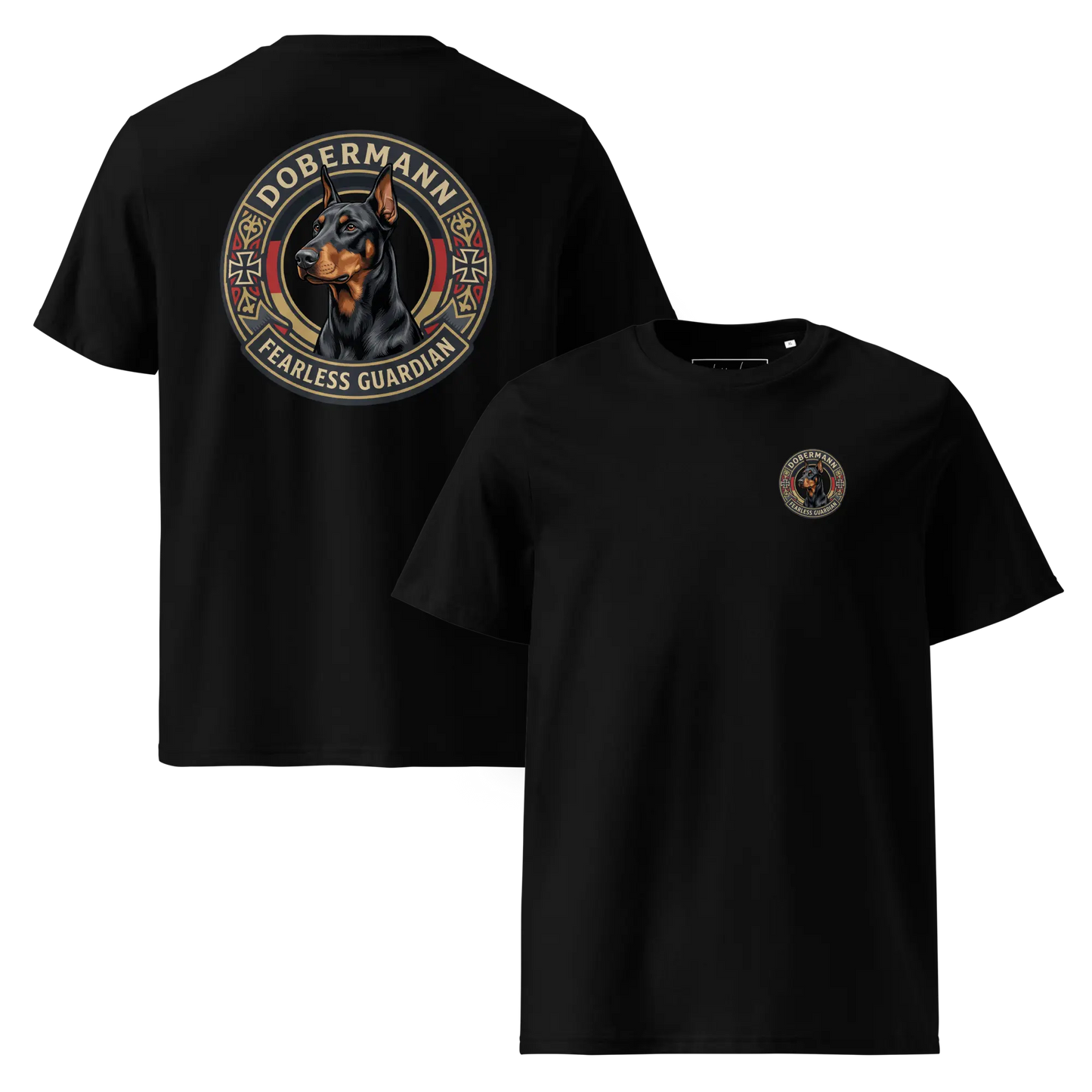 Dobermann Bio-T-Shirt – Geschenk für Dobermann-Liebhaber