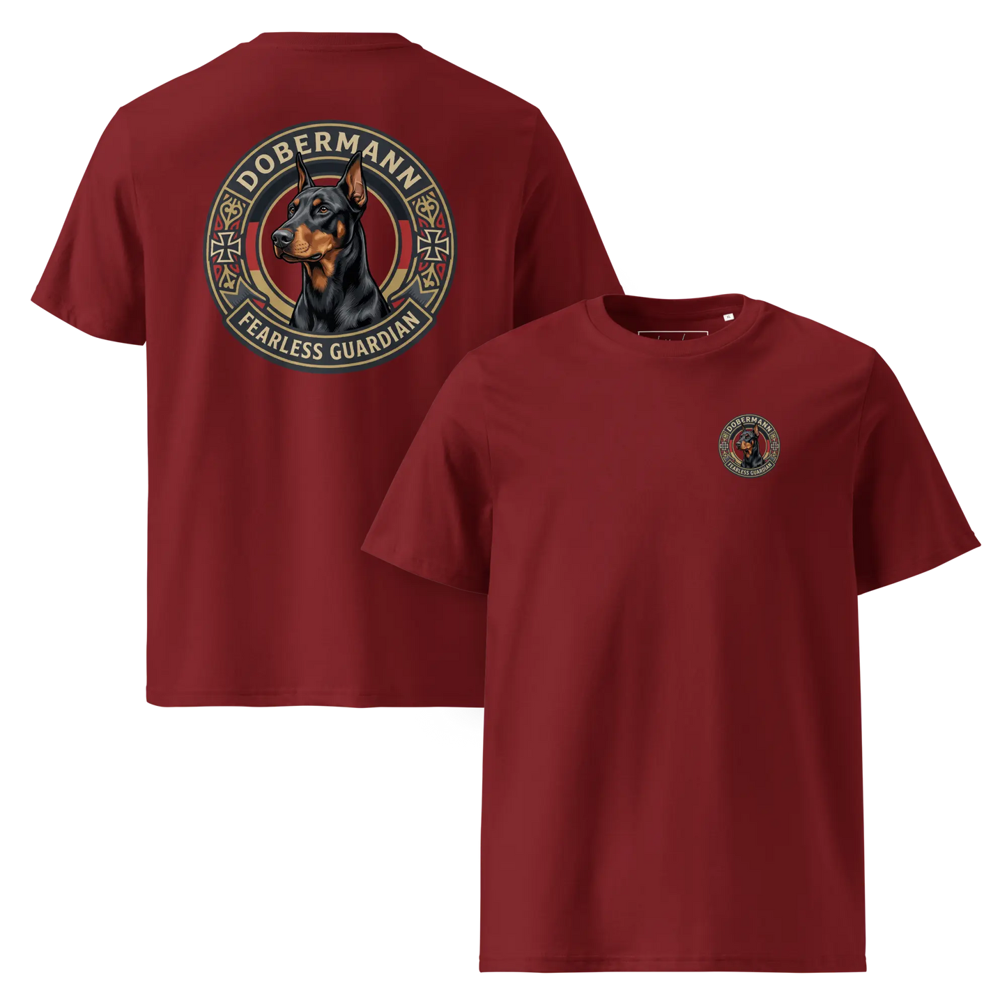 Dobermann Bio-T-Shirt – Geschenk für Dobermann-Liebhaber