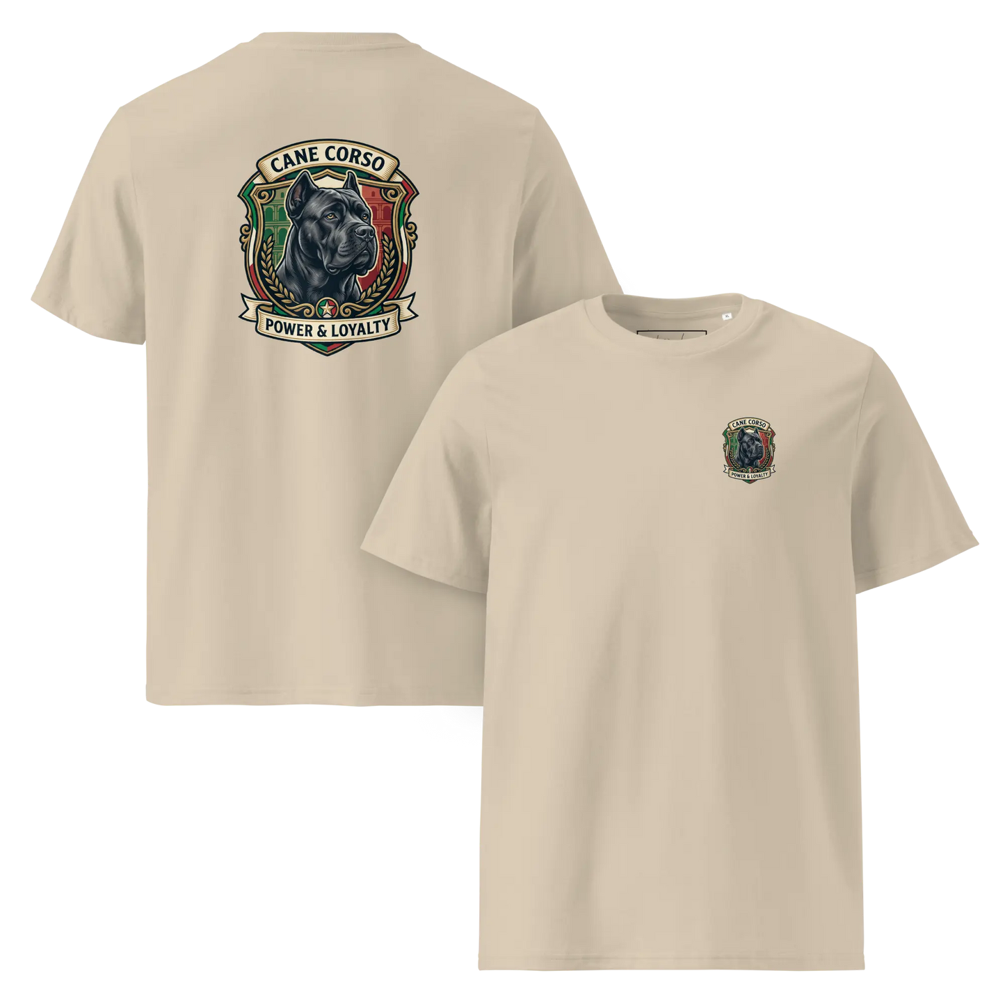 Cane Corso Dog Badge – Bio-T-Shirt | bullogh