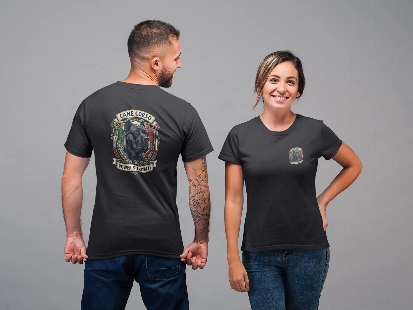 Cane Corso Dog Badge – Bio-T-Shirt | bullogh