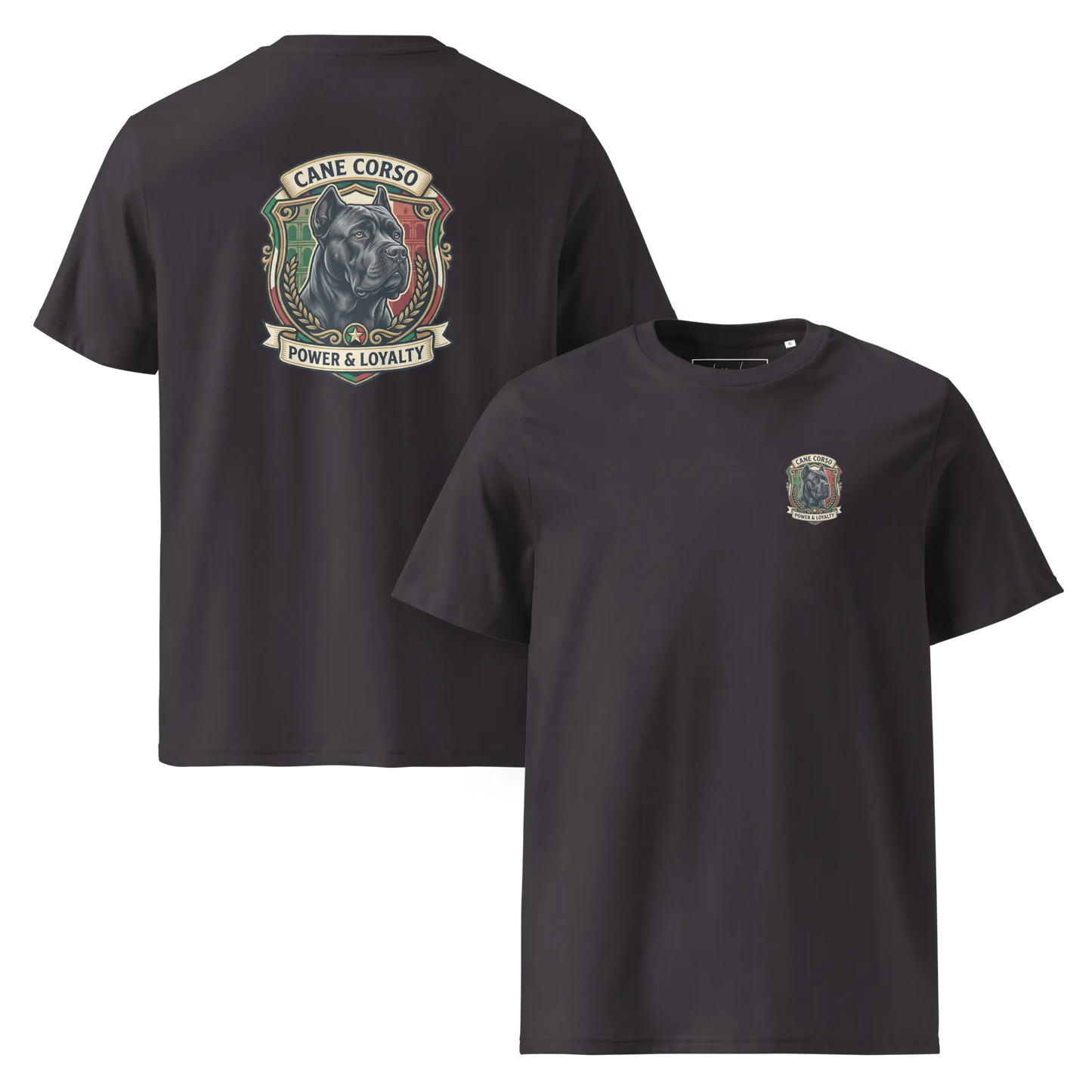 Cane Corso Dog Badge – Bio-T-Shirt | bullogh