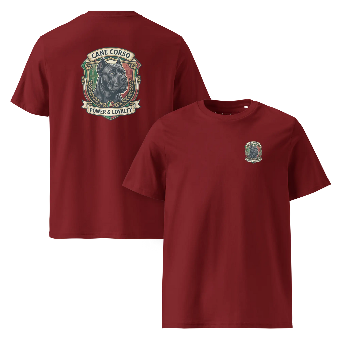 Cane Corso Dog Badge – Bio-T-Shirt | bullogh