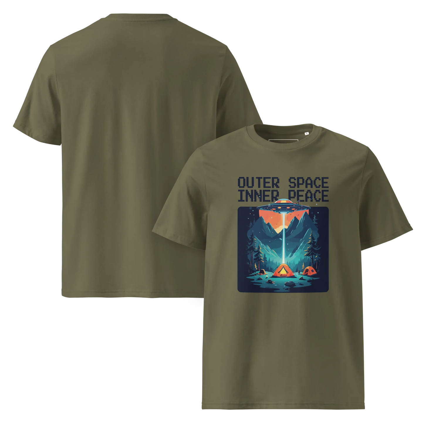 Outer Space – T-Shirt aus Bio Baumwolle