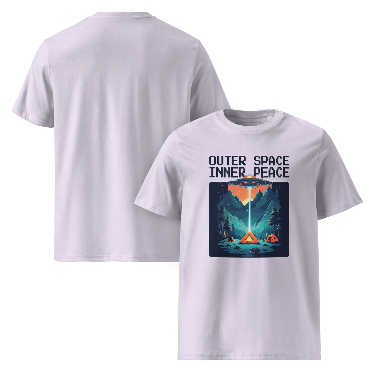 Outer Space – T-Shirt aus Bio Baumwolle