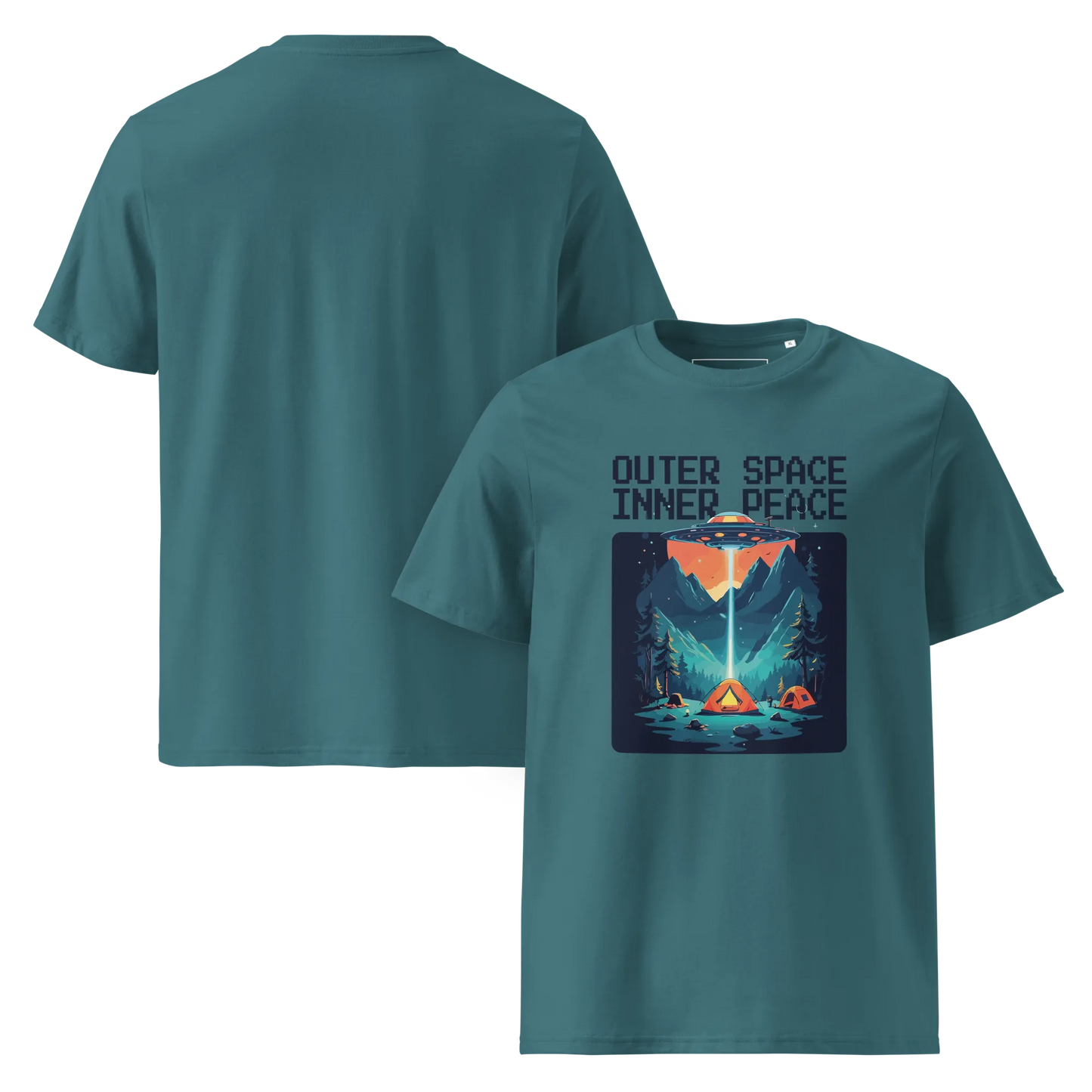 Outer Space – T-Shirt aus Bio Baumwolle