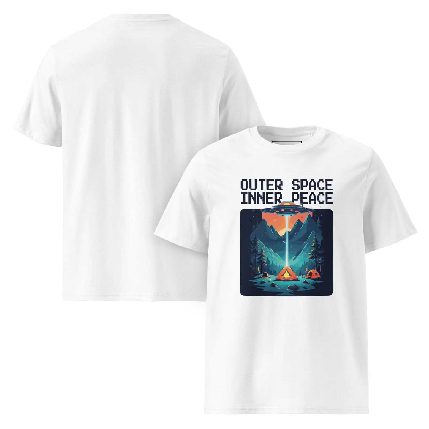 Outer Space – T-Shirt aus Bio Baumwolle