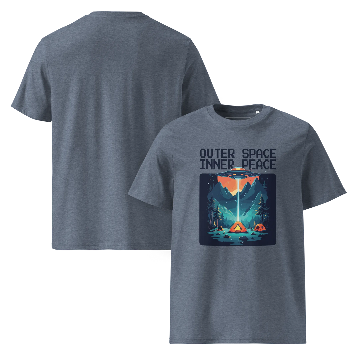 Outer Space – T-Shirt aus Bio Baumwolle