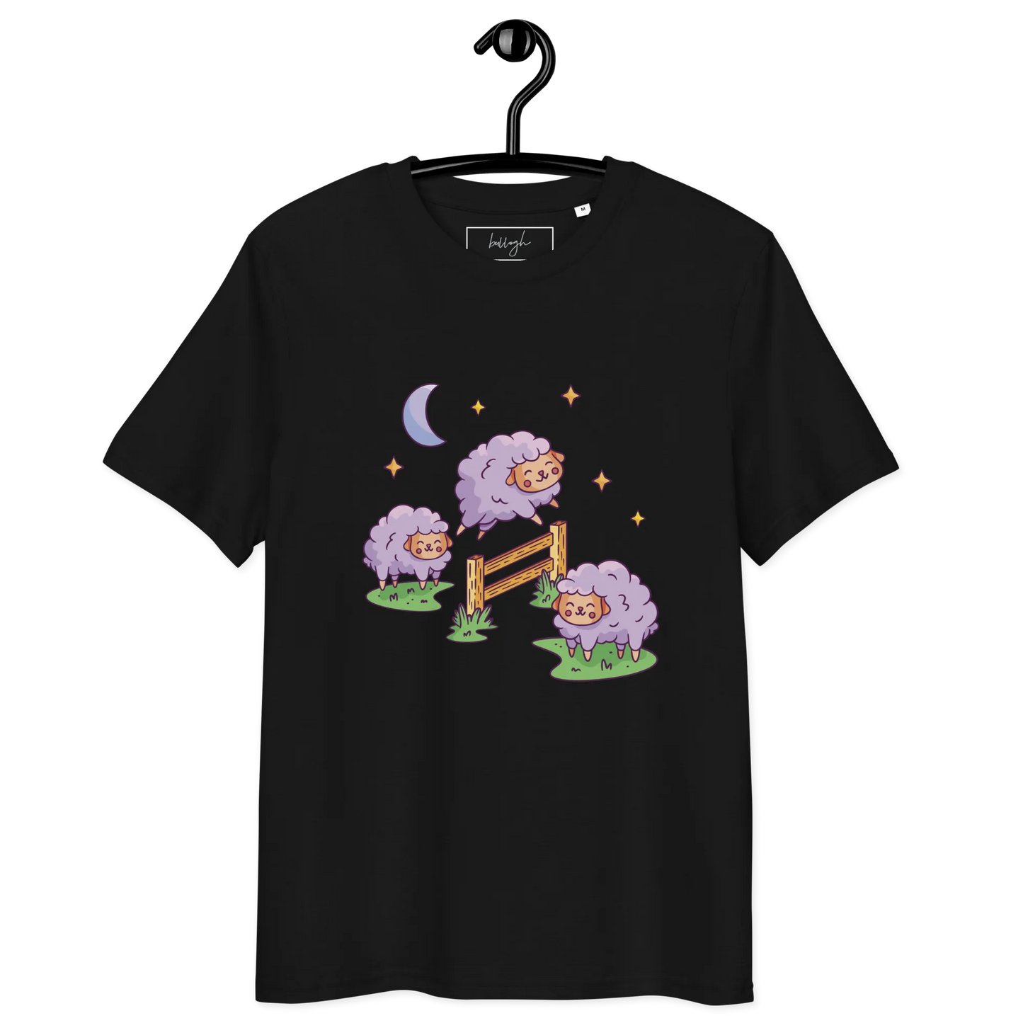Counting Sheep – Lustiges Bio-Schlafshirt aus Bio-Baumwolle