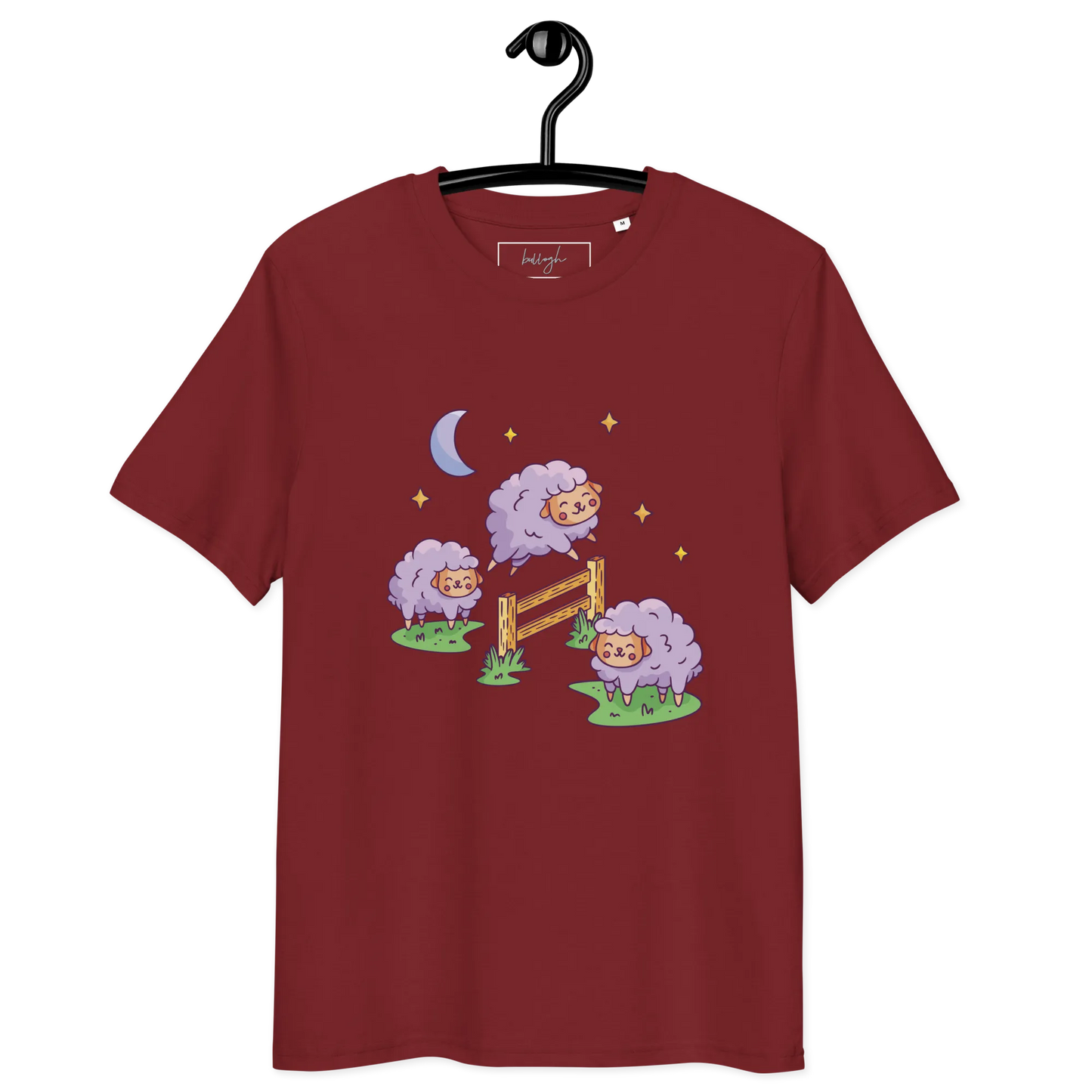 Counting Sheep – Lustiges Bio-Schlafshirt aus Bio-Baumwolle