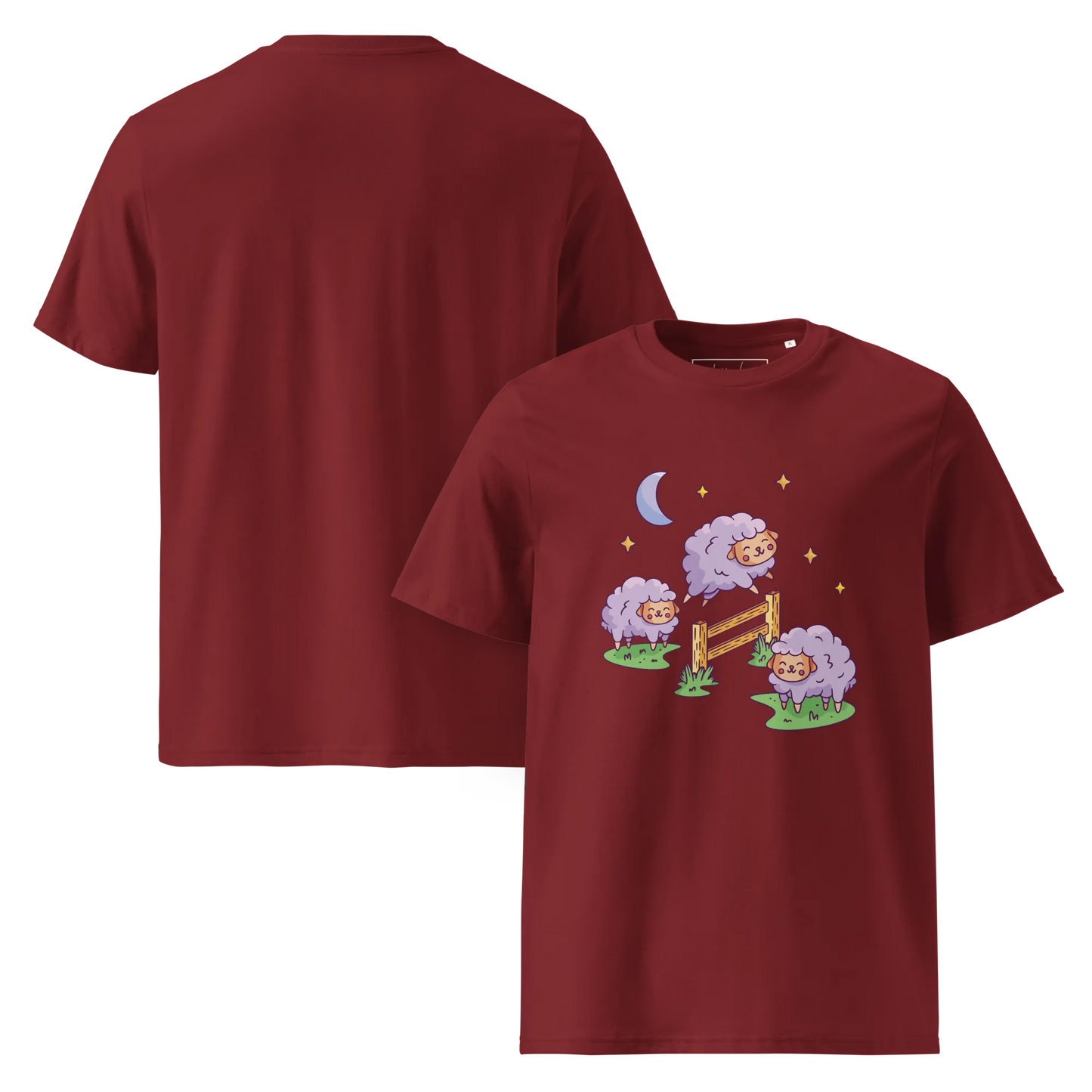 Counting Sheep – Lustiges Bio-Schlafshirt aus Bio-Baumwolle