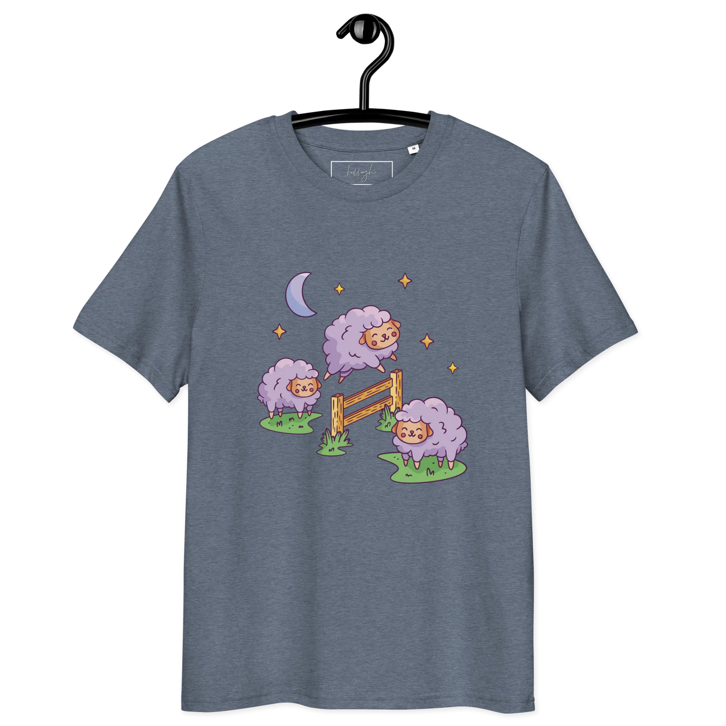 Counting Sheep – Lustiges Bio-Schlafshirt aus Bio-Baumwolle