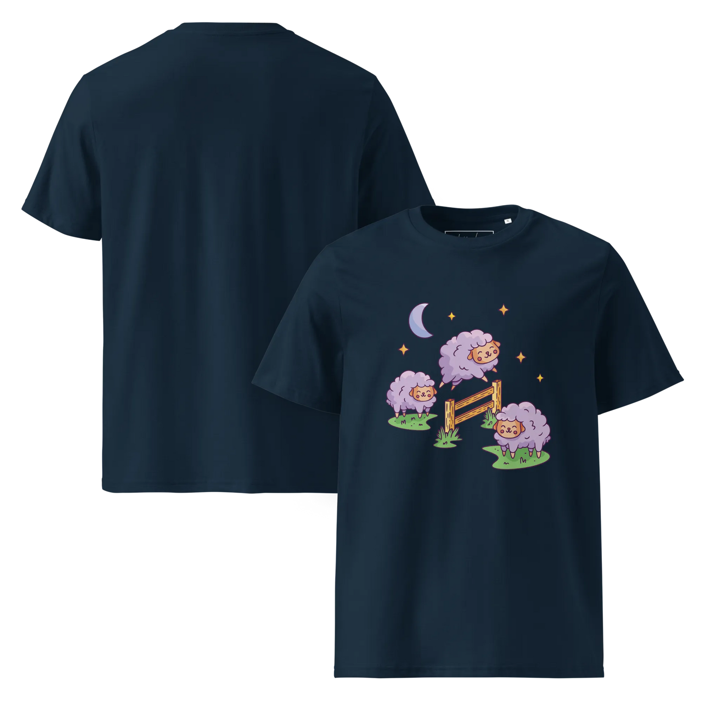 Counting Sheep – Lustiges Bio-Schlafshirt aus Bio-Baumwolle