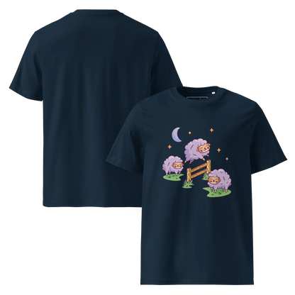 Counting Sheep – Lustiges Bio-Schlafshirt aus Bio-Baumwolle