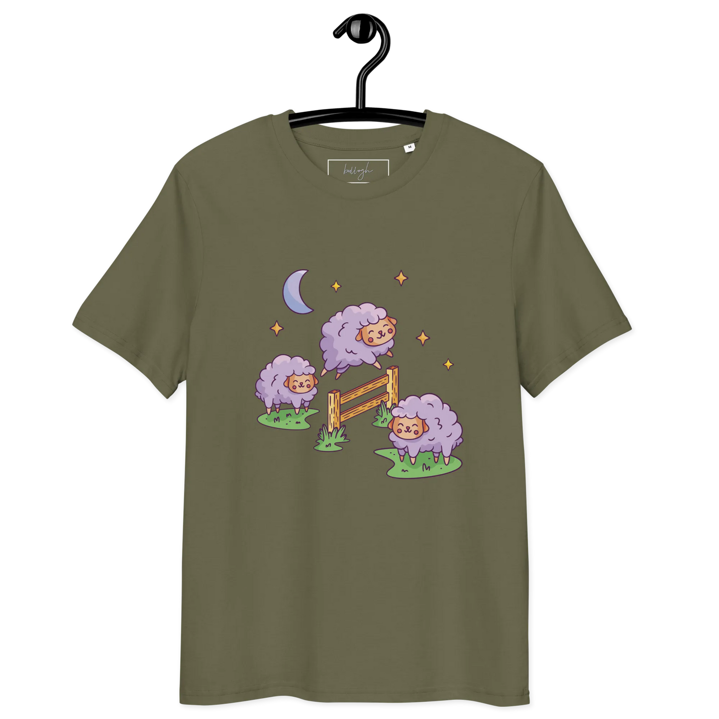 Counting Sheep – Lustiges Bio-Schlafshirt aus Bio-Baumwolle