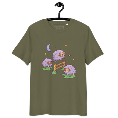 Counting Sheep – Lustiges Bio-Schlafshirt aus Bio-Baumwolle