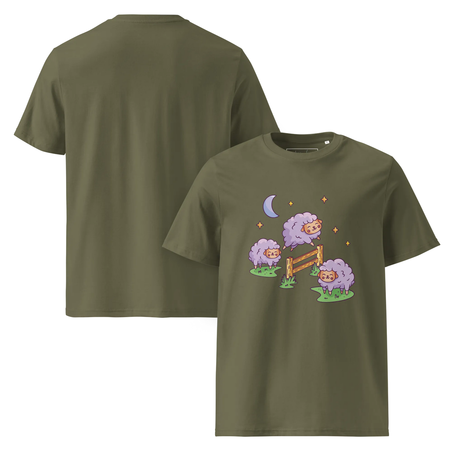 Counting Sheep – Lustiges Bio-Schlafshirt aus Bio-Baumwolle