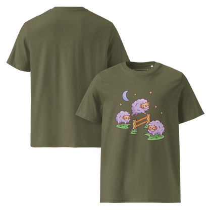 Counting Sheep – Lustiges Bio-Schlafshirt aus Bio-Baumwolle