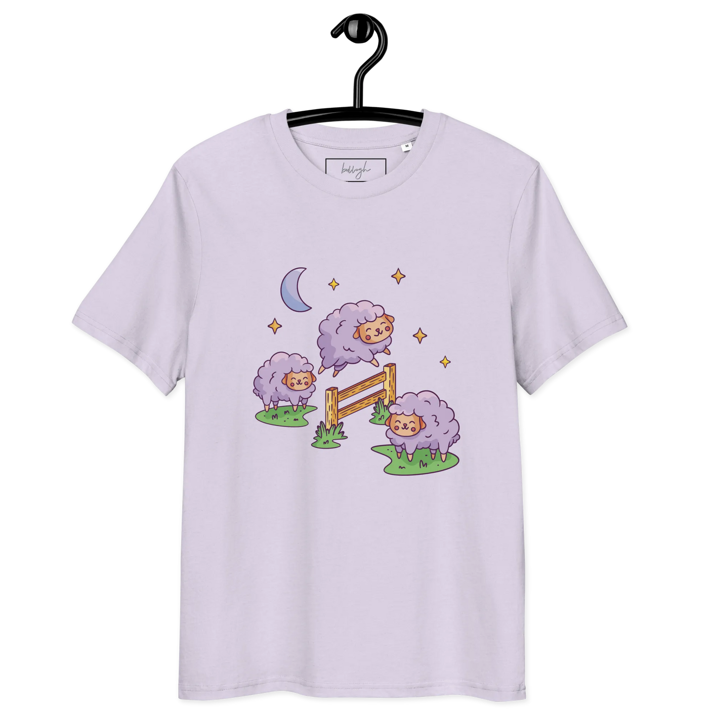 Counting Sheep – Lustiges Bio-Schlafshirt aus Bio-Baumwolle