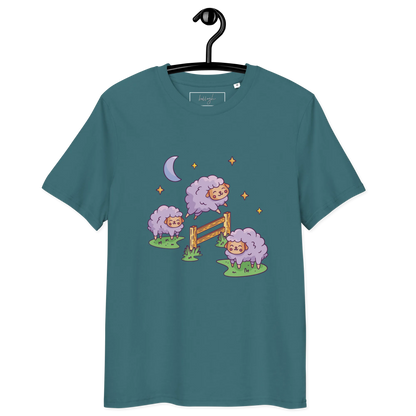 Counting Sheep – Lustiges Bio-Schlafshirt aus Bio-Baumwolle