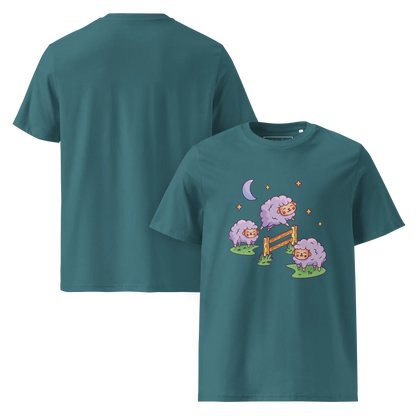 Counting Sheep – Lustiges Bio-Schlafshirt aus Bio-Baumwolle