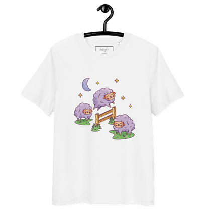 Counting Sheep – Lustiges Bio-Schlafshirt aus Bio-Baumwolle