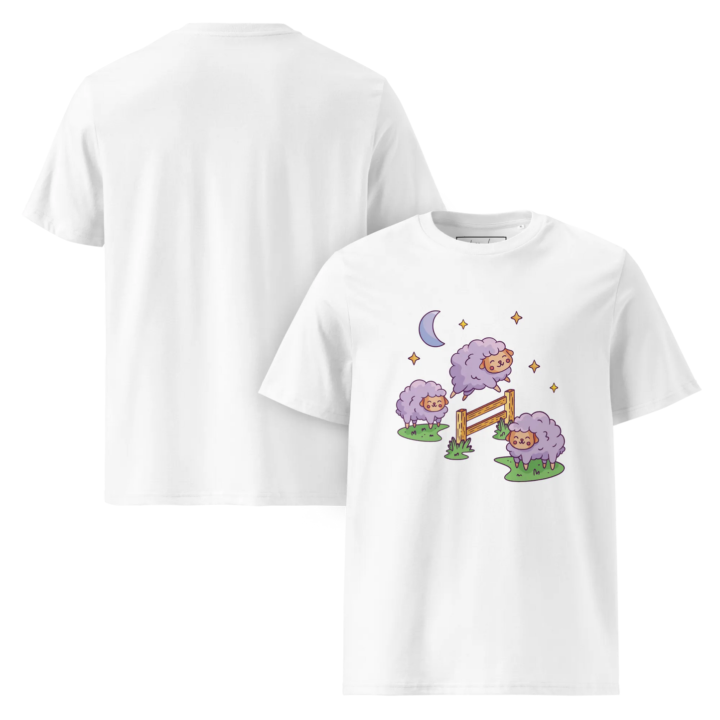 Counting Sheep – Lustiges Bio-Schlafshirt aus Bio-Baumwolle
