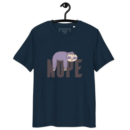 Nope – Faultier Bio-Schlafshirt für Langschläfer