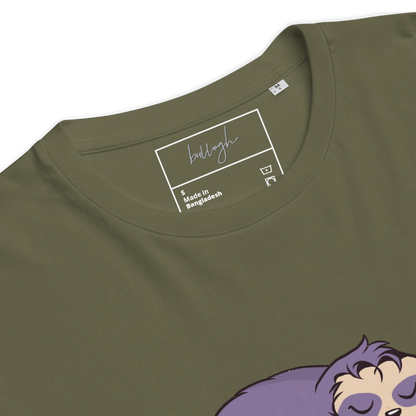 Nope – Faultier Bio-Schlafshirt für Langschläfer