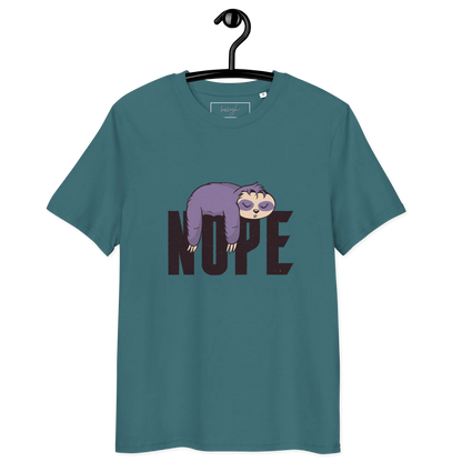 Nope – Faultier Bio-Schlafshirt für Langschläfer