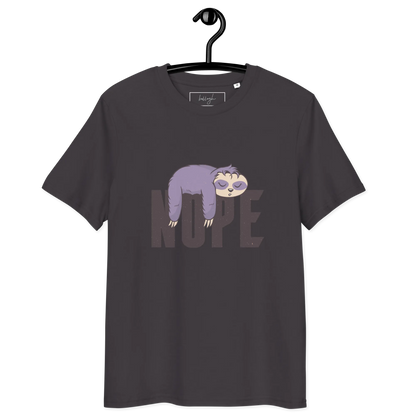 Nope – Faultier Bio-Schlafshirt für Langschläfer